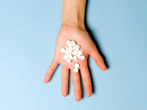 handful of pills